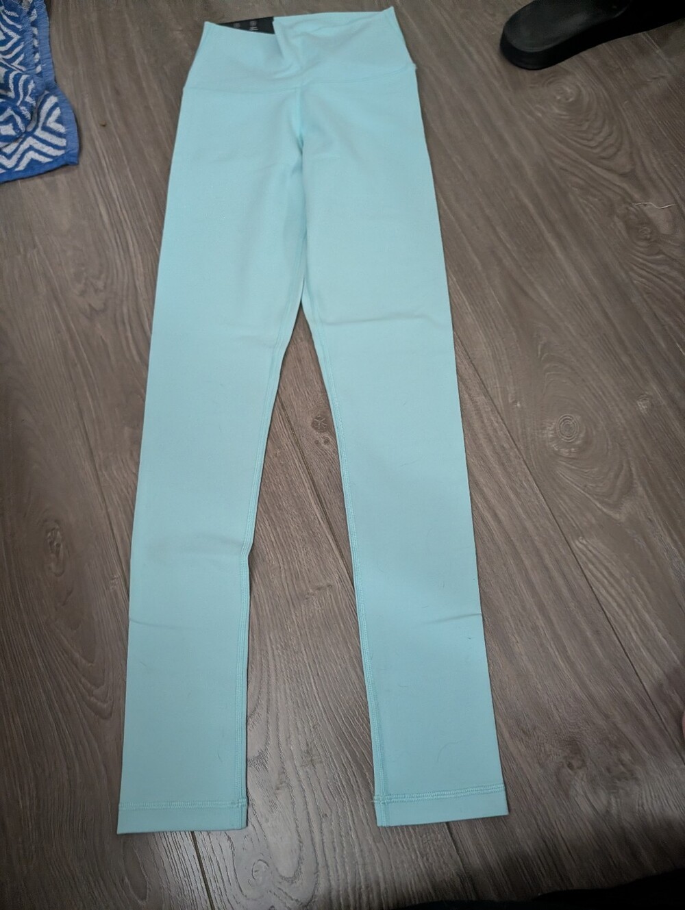 Adriatic Blue Tna Leggings Size Xxs Never Worn Tall Length Perfect Condition